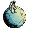 Melancholic astronaut