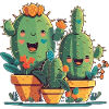 Happy cacti