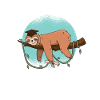 Abiturienten Abschluss Faultier 2023 Abitur