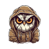 Nachteule Eule Eulen Vogel