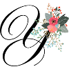Letter in bloom