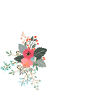 Letter t flowery