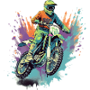 Motorcycle cross Fabio