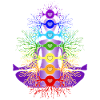 Chakras with their roots