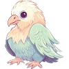 Eagle Pastel Illustration Kids