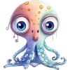 Octopus Illustration Kids