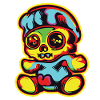 Horror Scary Bear Halloween Banshee Bea