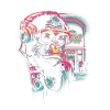 Neon gorilla