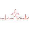 Airplane heartbeat