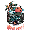 Miami Beach old-school tattoo art