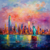 Monet-inspired: New York City