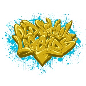 T-Shirt Oldschool Legends ® Graffiti Style