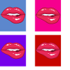 Retro lips