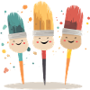 Funny brushes