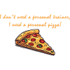 Pizza anstatt Trainer