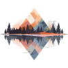 Minimalistic Mountains
