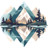Minimalistic Mountains