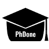 PhDone - Show you're done