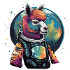 Alpaga Astronaute
