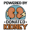 powered by donated Kidney