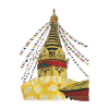 Stupa di Swayambhunath Kathmandu Buddhismo del Nepal