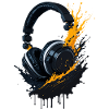 Headphones splash