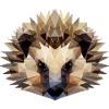 Style polygonal hérisson