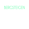 Bergsteigen Schriftzug
