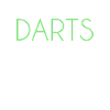 Darts lettering