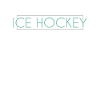 Ice hockey lettering
