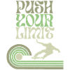 Skater Skating Skateboard Slogan