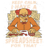 Keep calm I have a spreadsheet for that, Personal