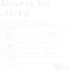 Né en juillet
