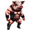 Wrestler Pig