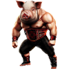 Wrestler Pig