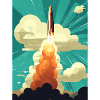 Rocket Launch Raketenstart