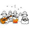around the campfire