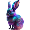 Cosmic Nebula Rabbit