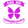 Fibromyalgia rheumatism butterfly
