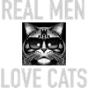 Real men love cats