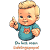 Du bist mein Lieblingspapa!