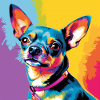 Chihuahua Pop Art