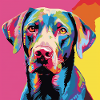 Labrador Retriever Pop Art