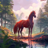 Cheval basé sur AnimeStyle