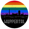 Wuppertal Skyline Rainbow