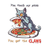 PizzaCat - Don't touch my Pizza