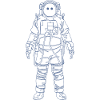 The Button-Eyed Astronaut