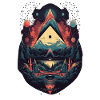illuminati Gebirde Dreieck