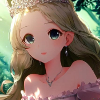 Princess in garden heaven