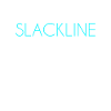 Slackline lettering